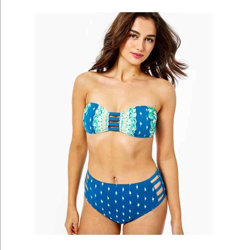 Lilly Pulitzer Bikini Top and Bottom Size 6